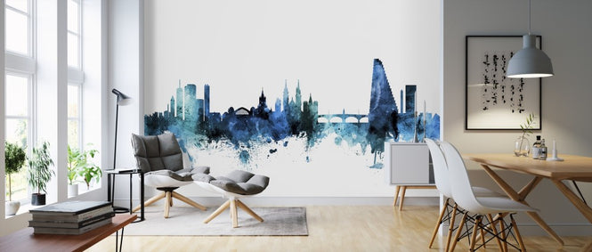 PHOTOWALL / Basel Switzerland Skyline (e311763)