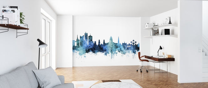 PHOTOWALL / Brussels Belgium Skyline (e311765)