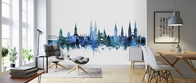 PHOTOWALL / Lubeck Germany Skyline (e311803)