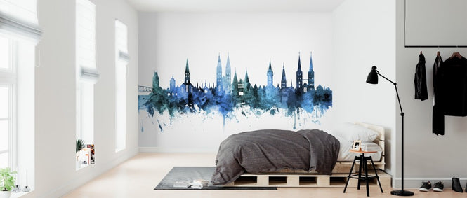 PHOTOWALL / Lubeck Germany Skyline (e311803)
