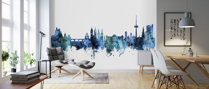PHOTOWALL / Koblenz Germany Skyline (e311813)