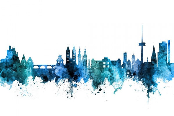 PHOTOWALL / Koblenz Germany Skyline (e311813)
