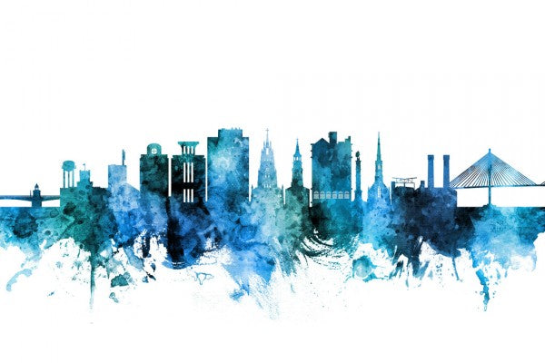 PHOTOWALL / Charleston South Carolina Skyline (e311814)