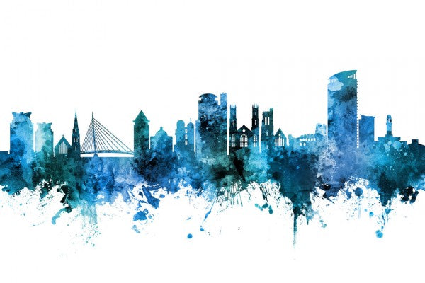 PHOTOWALL / Swansea Wales Skyline (e311816)