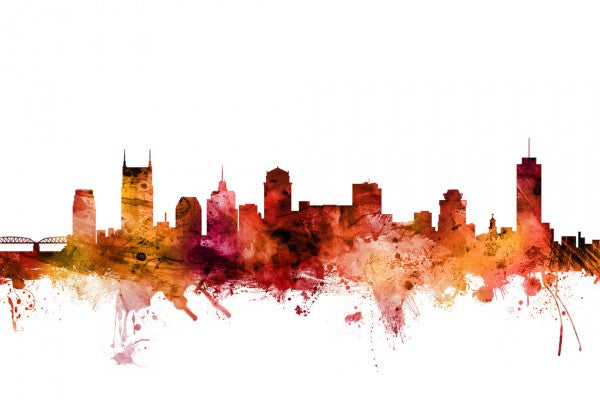 PHOTOWALL / Nashville Tennessee Skyline (e311896)