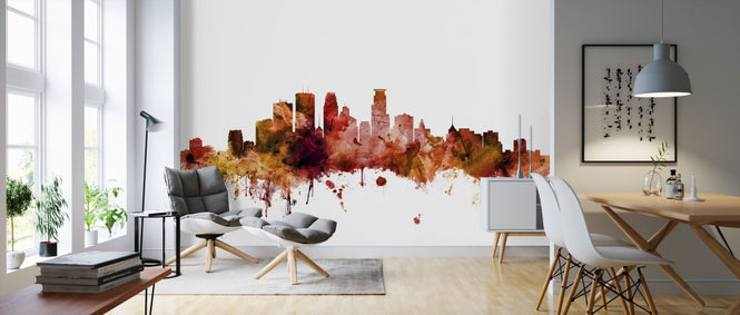PHOTOWALL / Minneapolis Minnesota Skyline (e311898)