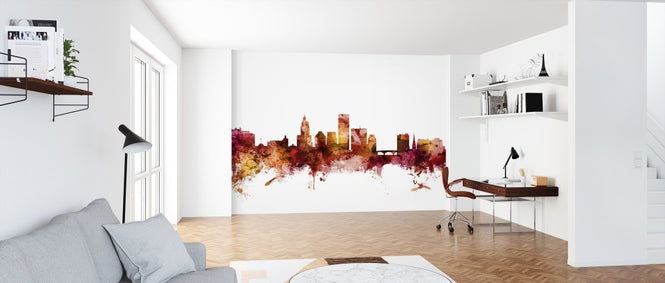 PHOTOWALL / Providence Rhode Island Skyline (e311922)