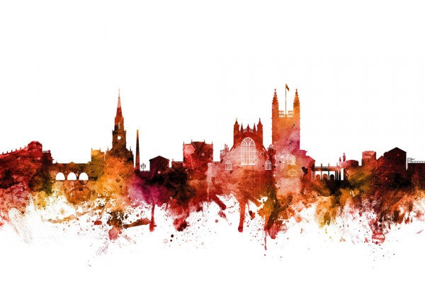PHOTOWALL / Bath England Skyline Cityscape (e311980)