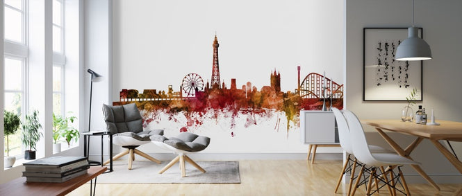 PHOTOWALL / Blackpool England Skyline (e312009)