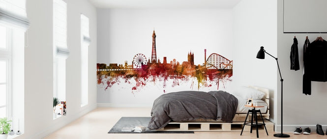 PHOTOWALL / Blackpool England Skyline (e312009)
