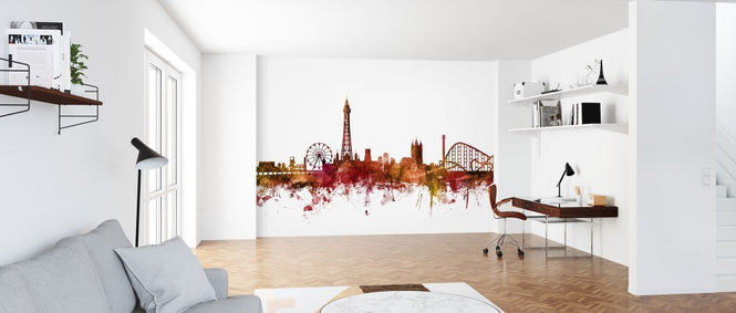 PHOTOWALL / Blackpool England Skyline (e312009)