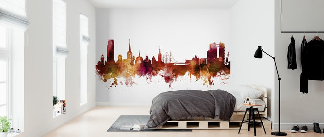 PHOTOWALL / Halmstad Sweden Skyline (e312017)