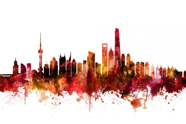 PHOTOWALL / Shanghai China Skyline (e312027)