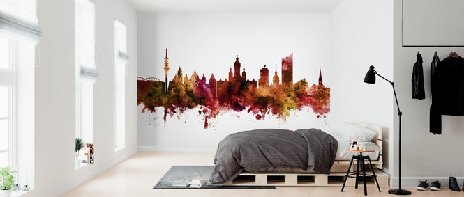 PHOTOWALL / Leipzig Germany Skyline (e312045)