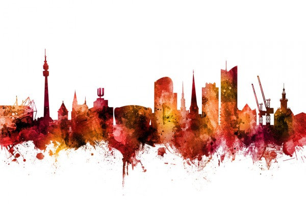 PHOTOWALL / Dortmund Germany Skyline (e312049)