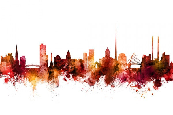 PHOTOWALL / Dublin Ireland Skyline (e312061)