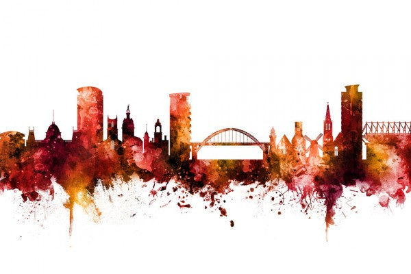 PHOTOWALL / Sunderland England Skyline (e312064)