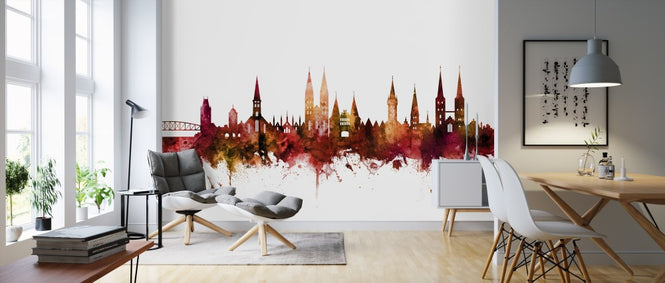 PHOTOWALL / Lubeck Germany Skyline (e312069)