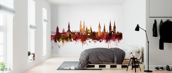 PHOTOWALL / Lubeck Germany Skyline (e312069)