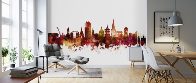 PHOTOWALL / Rostock Germany Skyline (e312071)