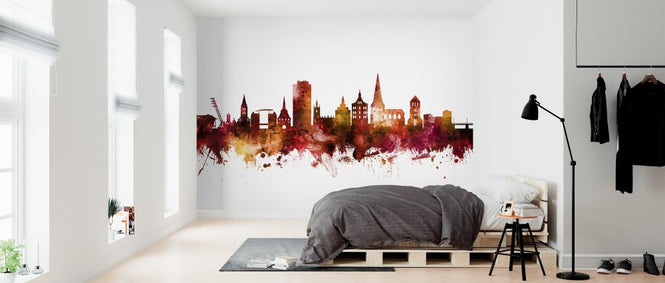 PHOTOWALL / Rostock Germany Skyline (e312071)