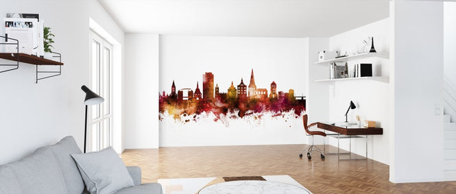 PHOTOWALL / Rostock Germany Skyline (e312071)