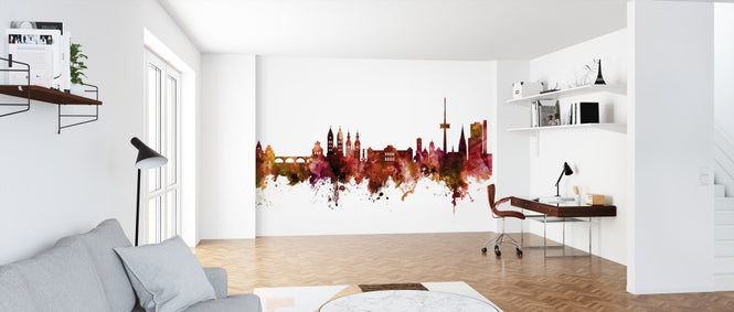 PHOTOWALL / Koblenz Germany Skyline (e312080)