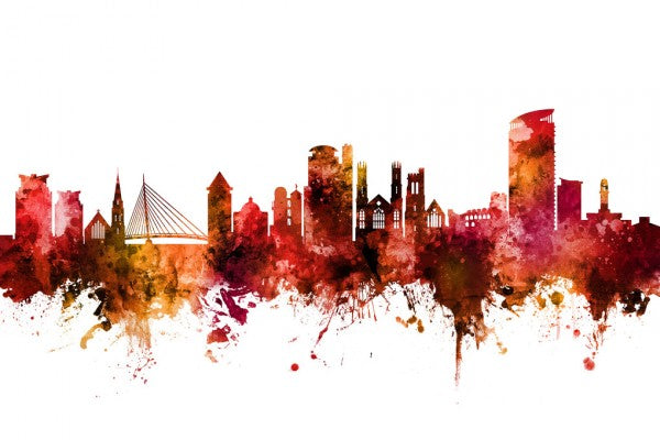 PHOTOWALL / Swansea Wales Skyline (e312083)