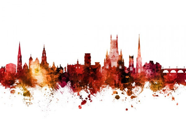 PHOTOWALL / Worcester England Skyline (e312089)