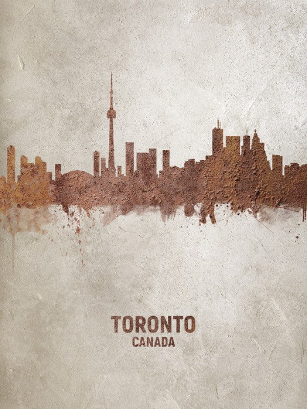 PHOTOWALL / Toronto Canada Rust Skyline (e312117)