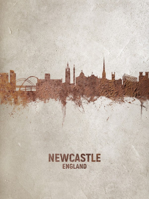 PHOTOWALL / Newcastle England Rust Skyline (e312130)