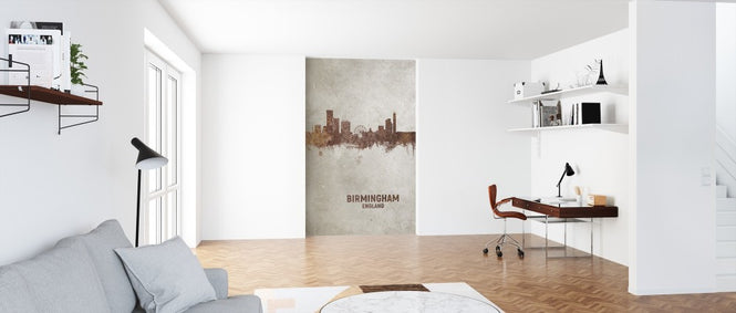 PHOTOWALL / Birmingham England Rust Skyline (e312135)