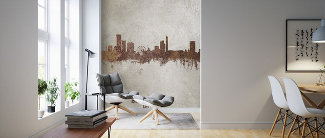 PHOTOWALL / Birmingham England Rust Skyline (e312135)