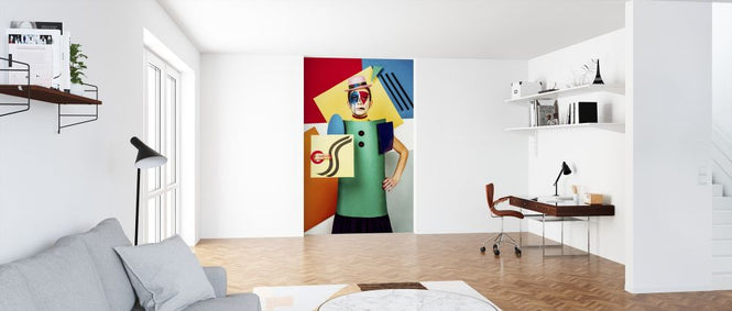 PHOTOWALL / Suprematist Portrait of Lena Naymkina (e312863)