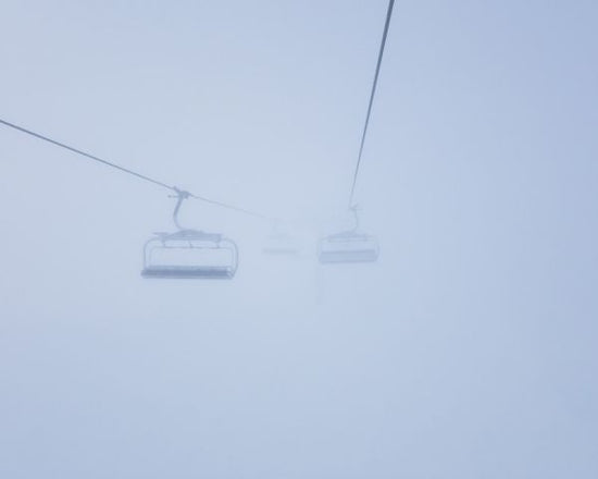PHOTOWALL / Ski Lift in Fog (e313030)