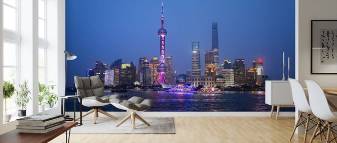 PHOTOWALL / Night View of Shanghai City (e313209)