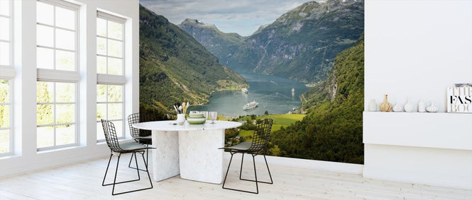 PHOTOWALL / View Over Geirangerfjord (e313210)
