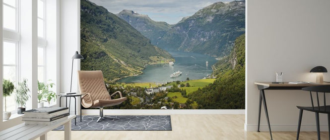 PHOTOWALL / View Over Geirangerfjord (e313210)