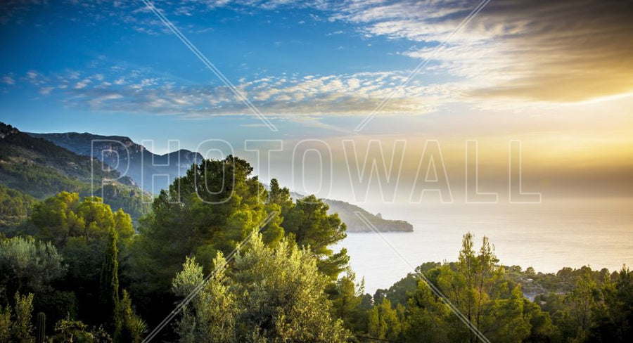 PHOTOWALL / Sunrise at Es Cap Blau Mallorca (e313211)