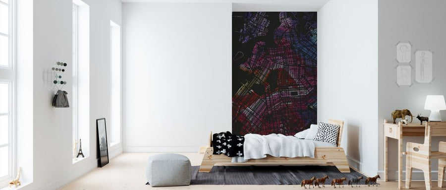 PHOTOWALL / New York in USA -  Map (e313267)