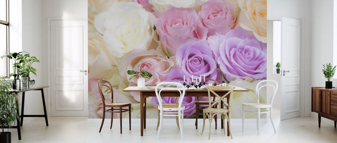 PHOTOWALL / Colorful Roses (e313226)