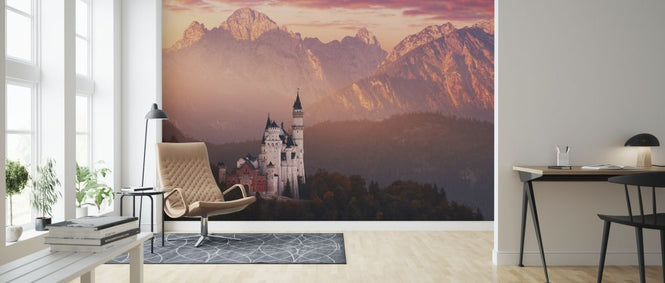 PHOTOWALL / Red Morning Above the Castle (e313123)