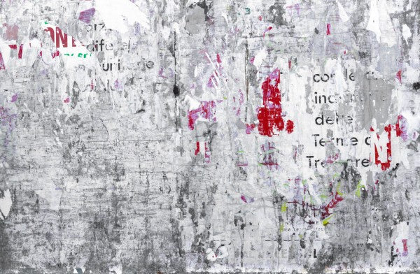 PHOTOWALL / Old Posters Ripped Torn (e313626)