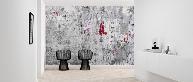 PHOTOWALL / Old Posters Ripped Torn (e313626)