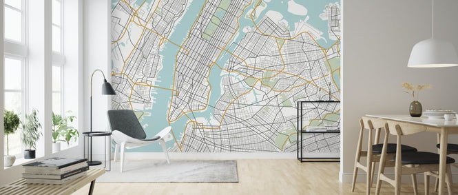 PHOTOWALL / New York Map (e313684)
