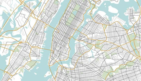 PHOTOWALL / New York Map (e313684)