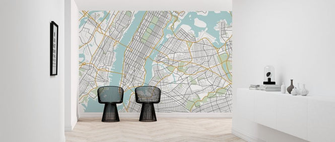 PHOTOWALL / New York Map (e313684)