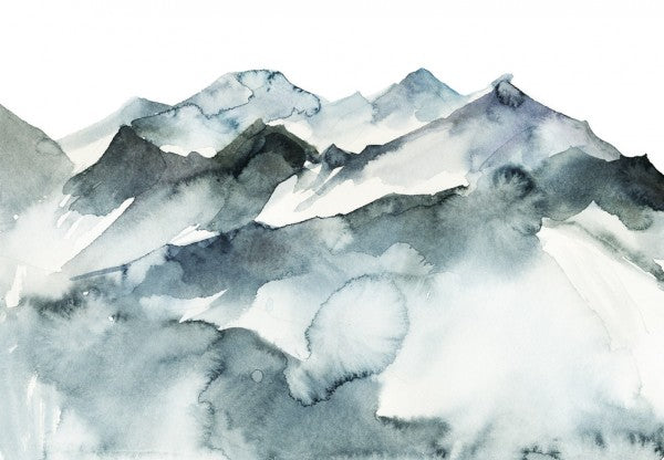 PHOTOWALL / Watercolor Mountains (e313896)