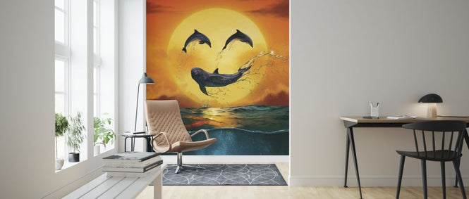 PHOTOWALL / Dolphin Emoji Smily (e313837)