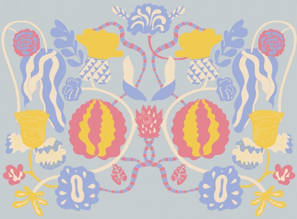 PHOTOWALL / In Bloom Blue (e314232)